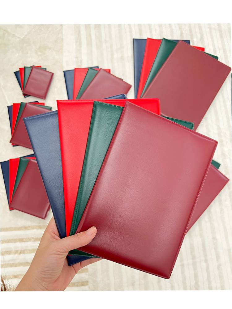 Certificate holder with custom logo hot stamping for branding