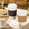 450ml wheat straw coffee cup lightweight 105g