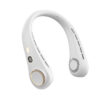 Rechargeable neck-hanging fan for hands-free cooling
