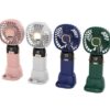 Lightweight handheld fan for travel and commuting