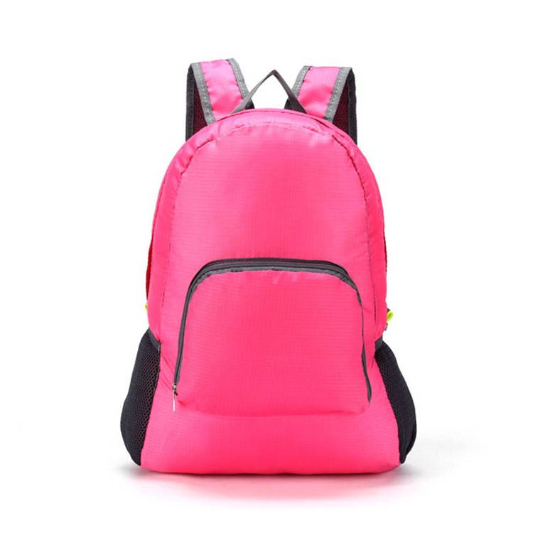Foldable backpack for travel, shopping, and daily use