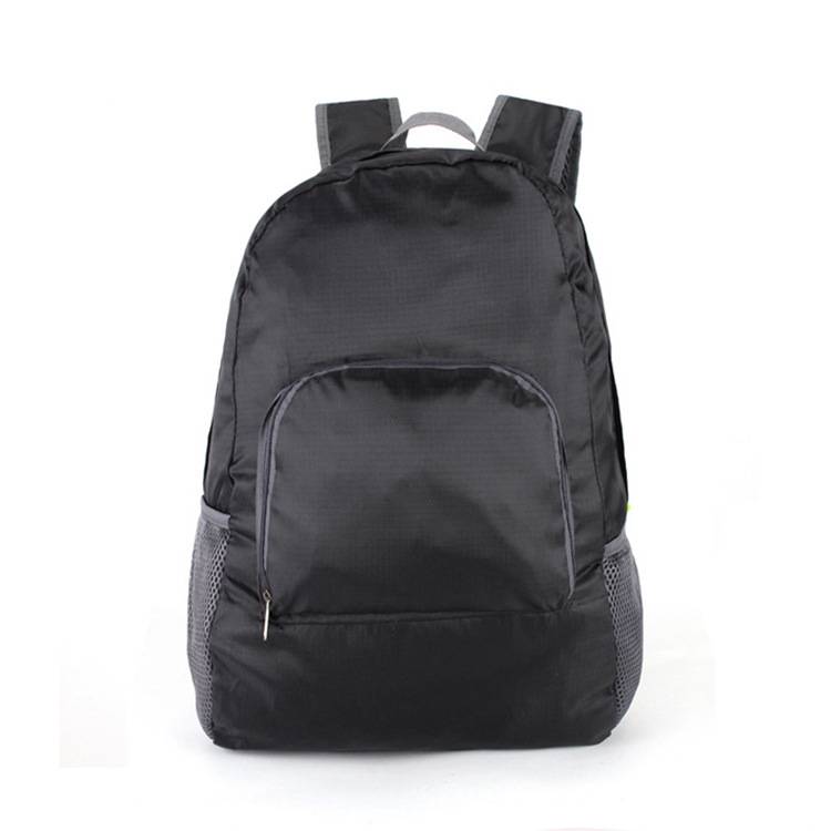 Foldable backpack for 8-inch devices and personal items