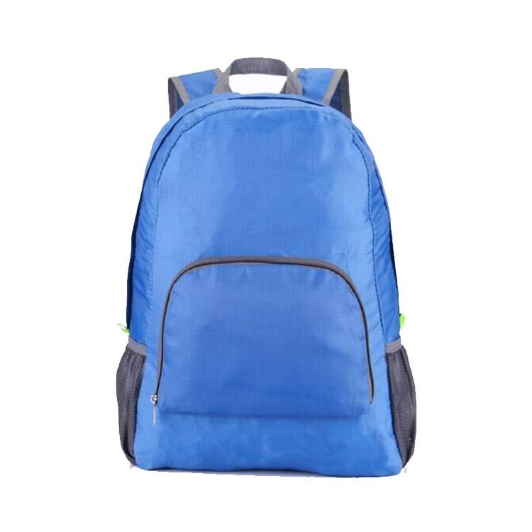 Lightweight polyester foldable backpack for everyday use