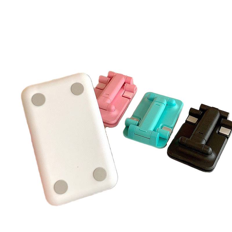 Durable plastic folding phone stand with stability