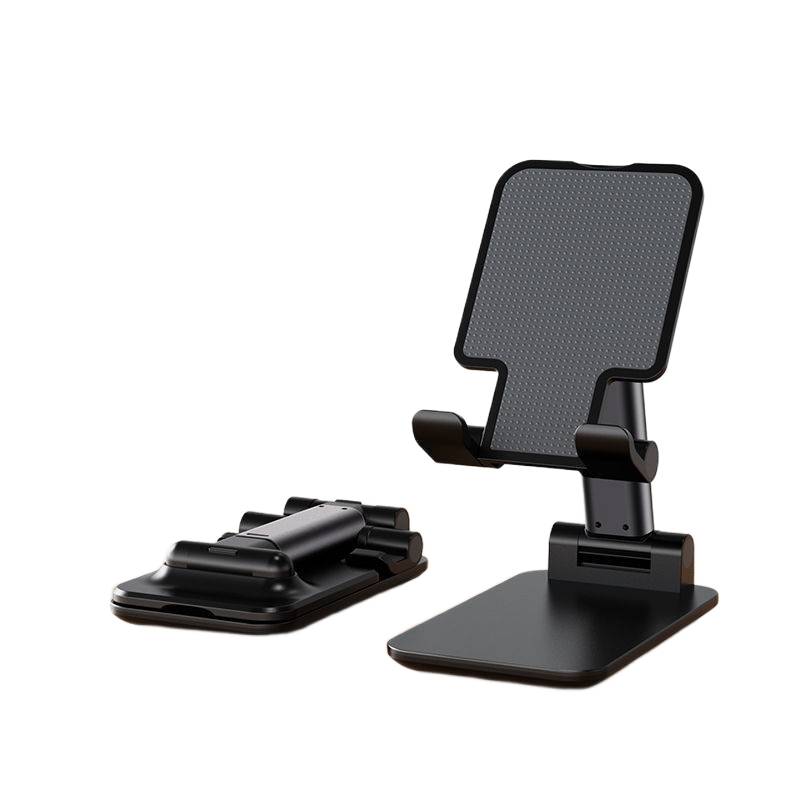 Portable foldable phone stand for travel and office use