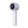 Handheld portable fan with digital display