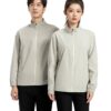 Multi-size embroidered jackets for corporate teams