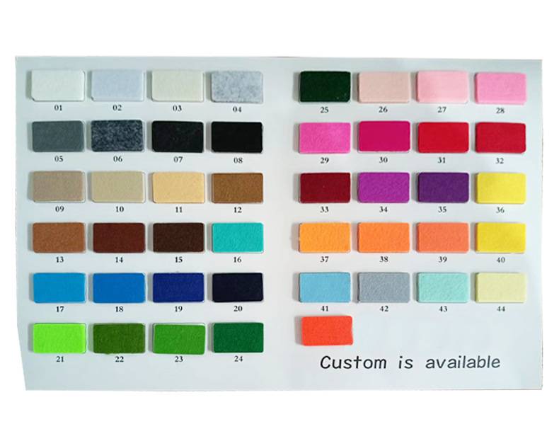 Felt protective cover in multiple sizes for various devices