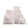 Customisable linen pouch with logo printing