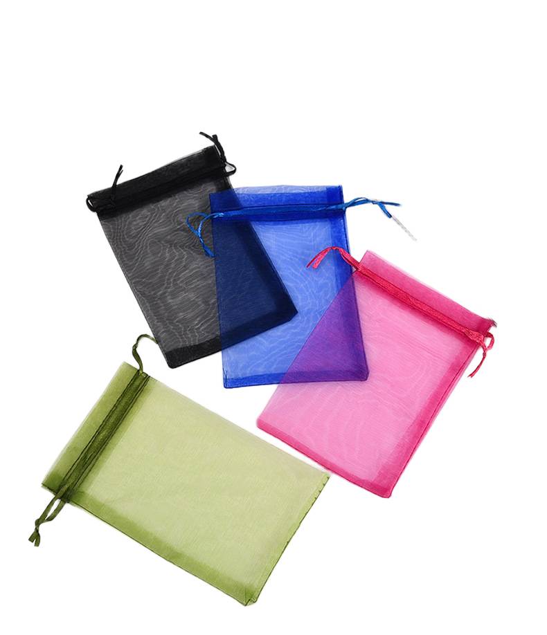 Breathable mesh pouch for jewellery and small items