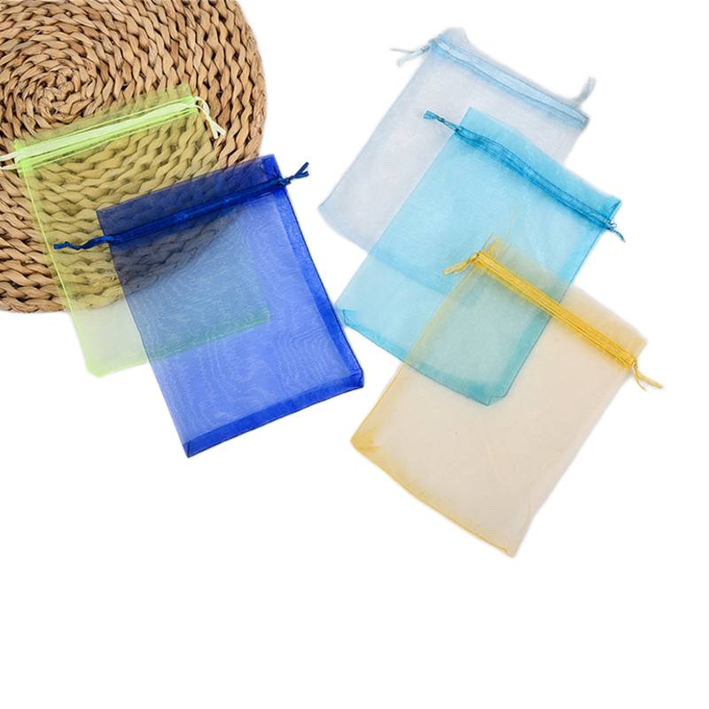Custom logo printed drawstring mesh pouch Malaysia