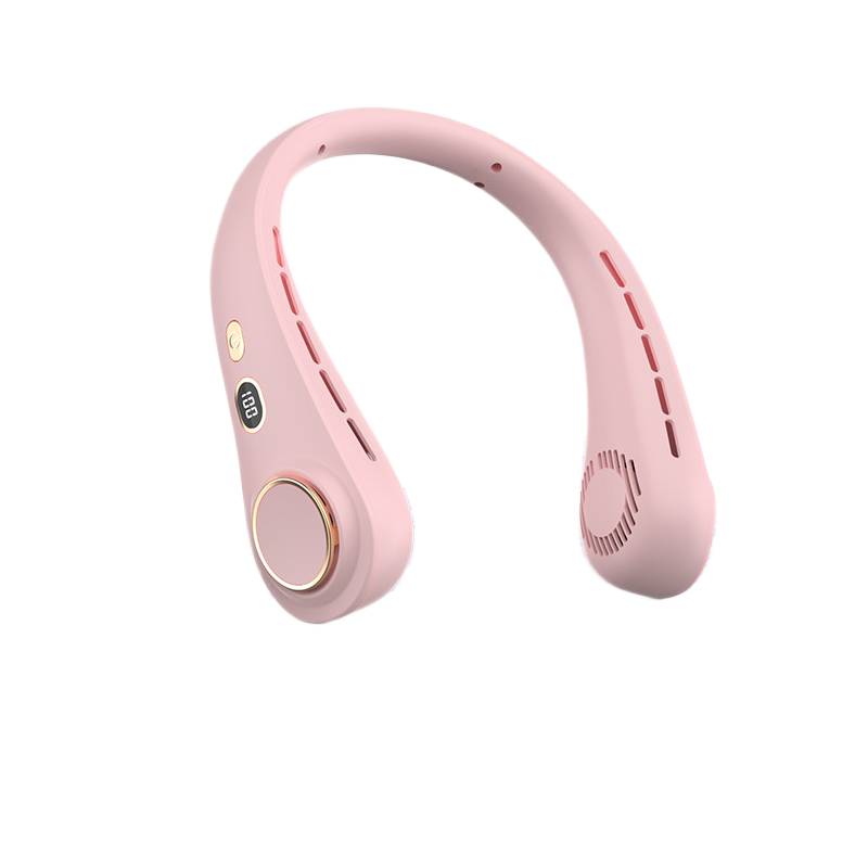 Neck fan for jogging, camping, and outdoor events