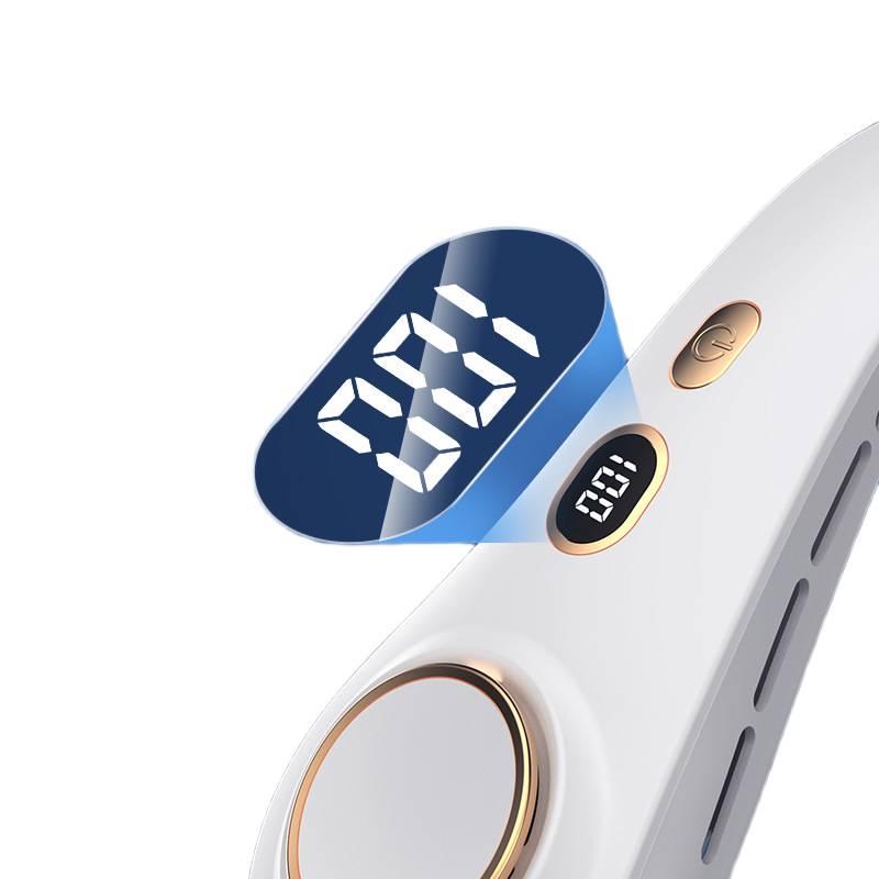 Compact neck-hanging fan for everyday use