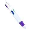 Multi-colour ballpoint pen with smooth writing performance