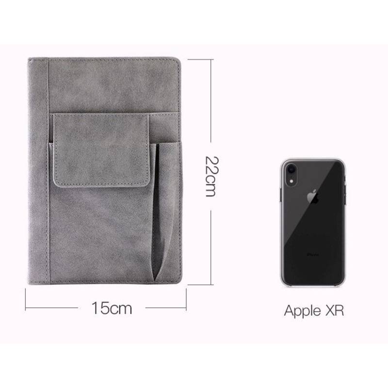 A5 PU notebook measurement