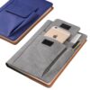 Notebook in a bag showing portability and compact size