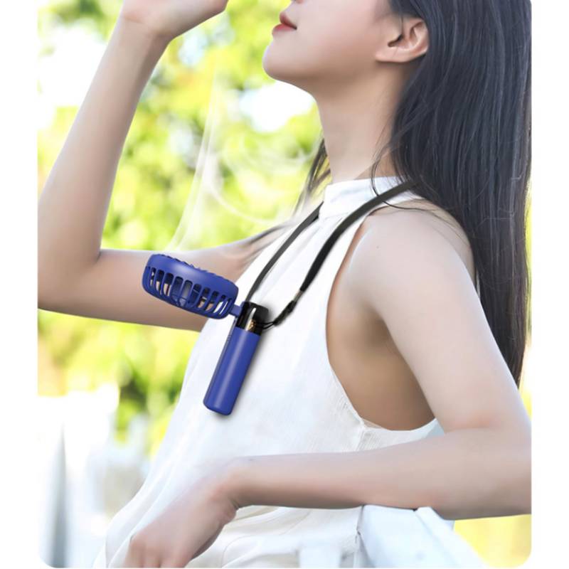 Handheld USB fan suitable for office and outdoor use