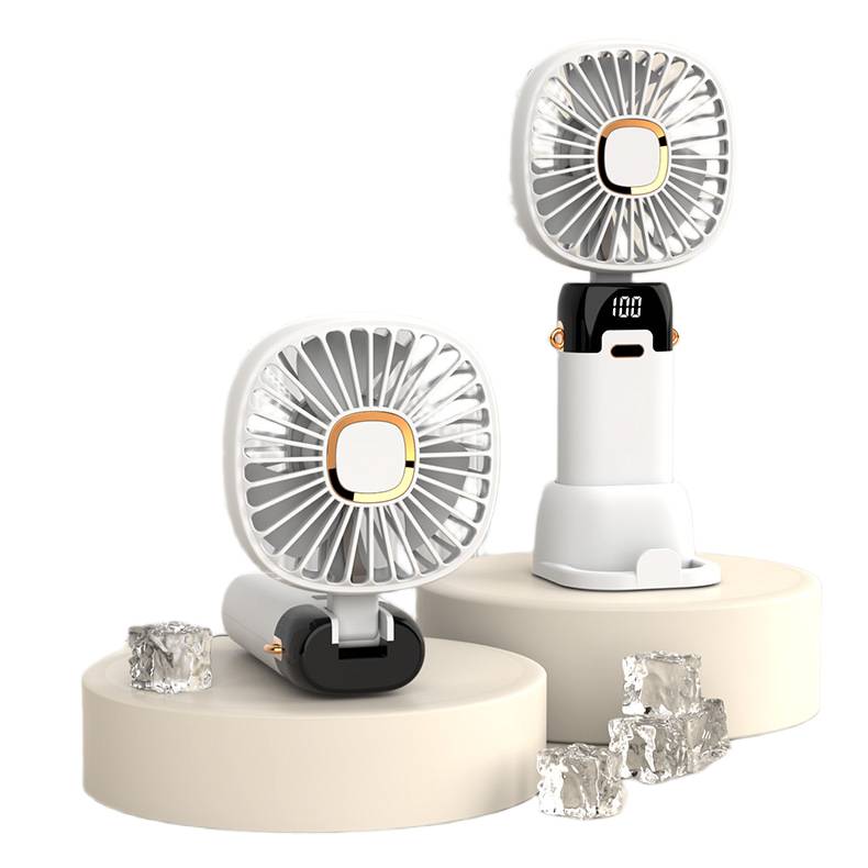 USB fan with smartphone stand feature