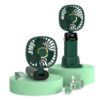 Rechargeable USB fan with dual battery system