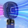 Portable USB fan with adjustable speed settings