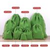 Large velvet drawstring pouch sizes