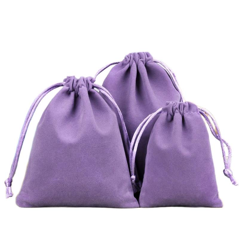 Bulk order velvet drawstring pouches