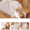 canvas tote drawstring bag for shopping