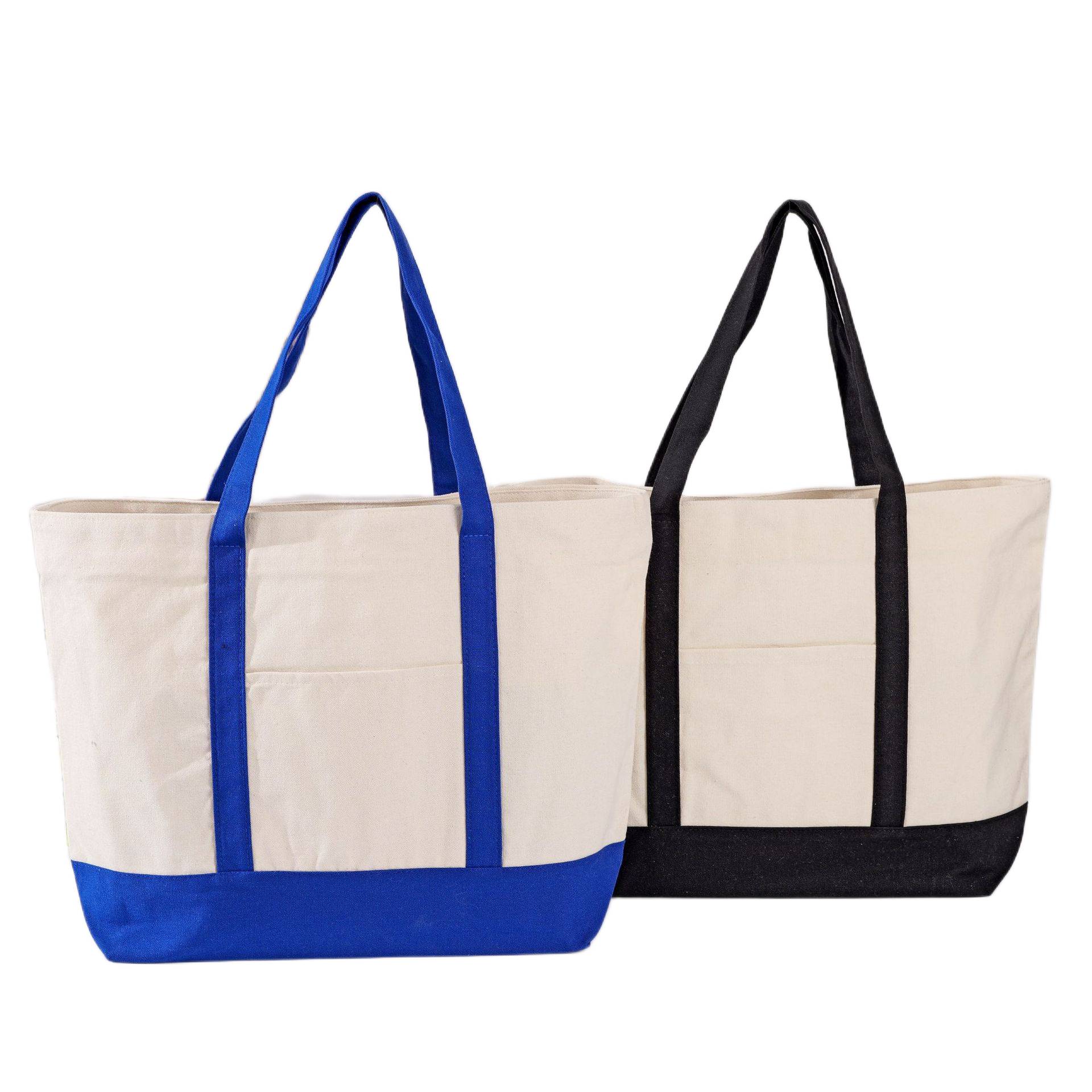 canvas bag with pocket for corporate giveaways