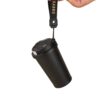 coffee cup with detachable carrying rope