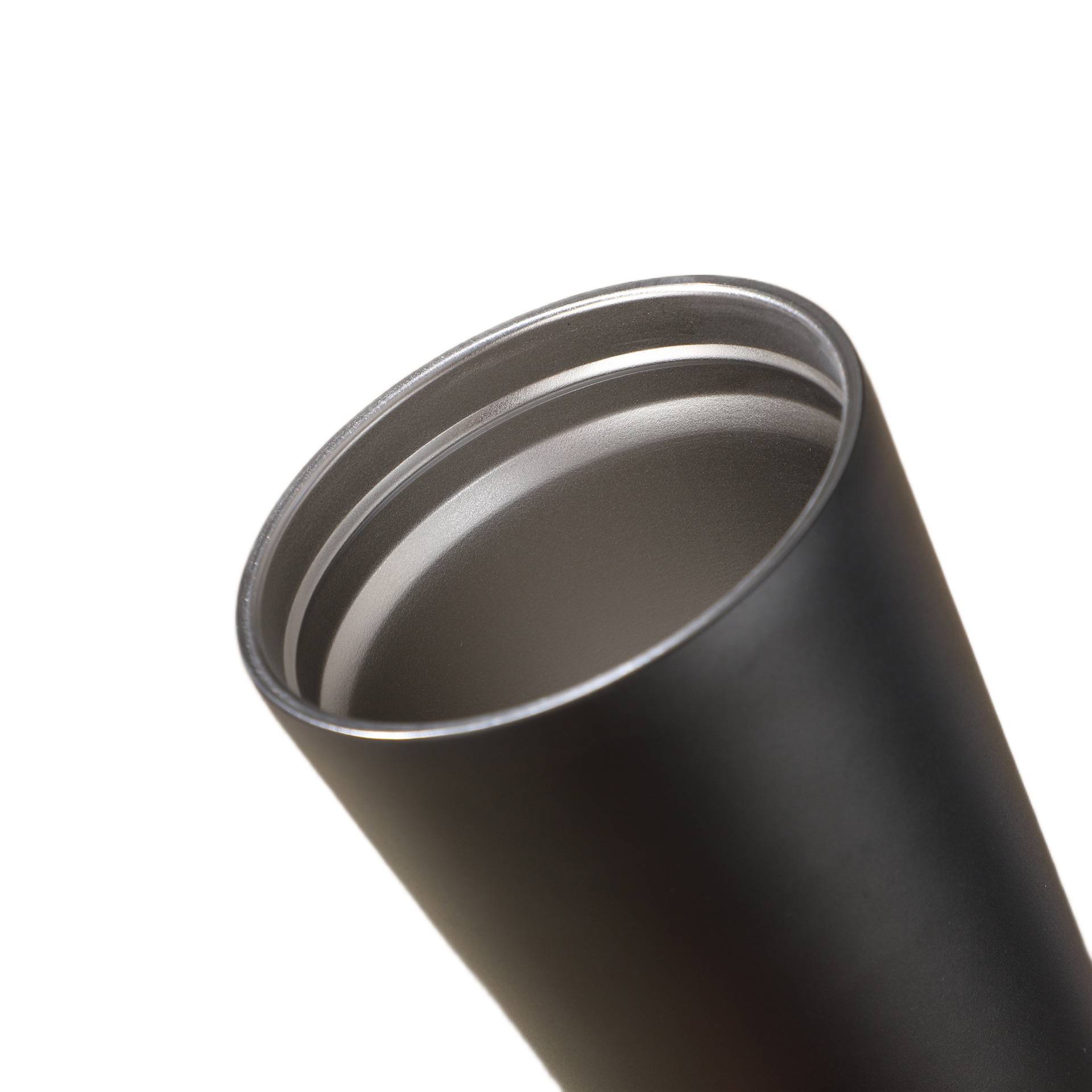 stainless steel coffee cup wide opening