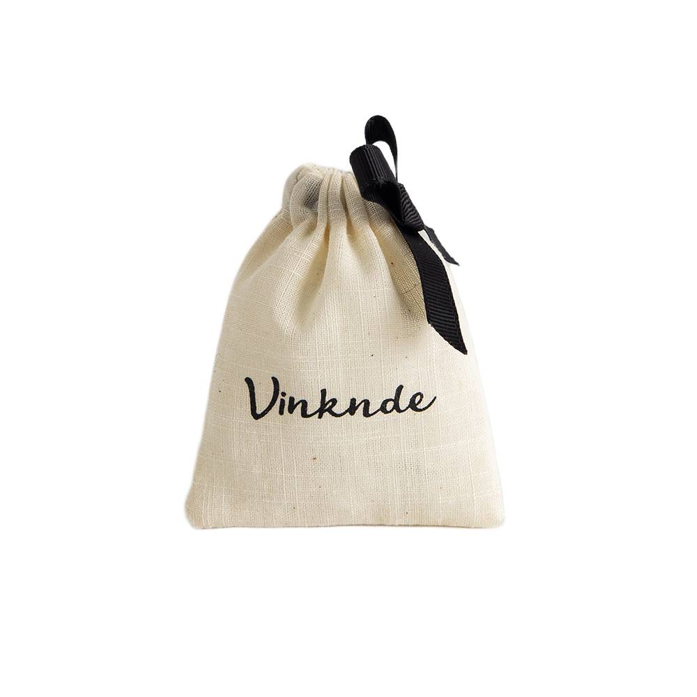 Cotton drawstring pouch