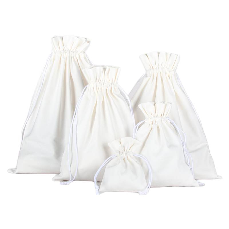 cotton drawstring bag for eco friendly packaging and branding