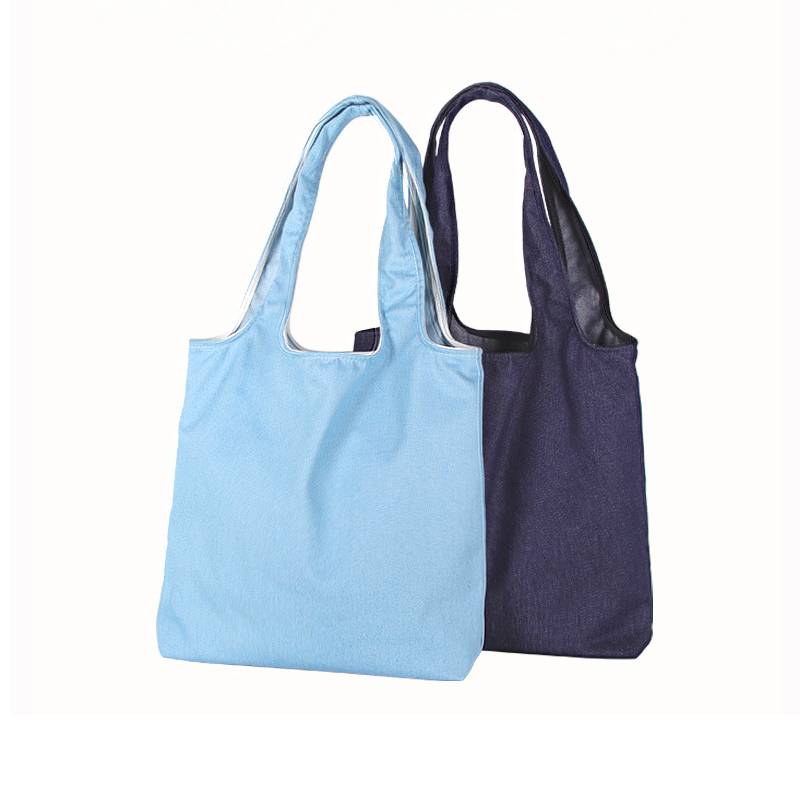 Canvas denim tote bag for everyday carry