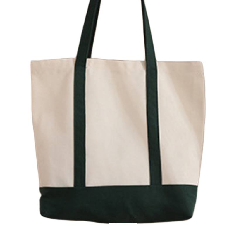 dual colour canvas bag for daily use