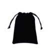Versatile flannel drawstring pouch for accessories