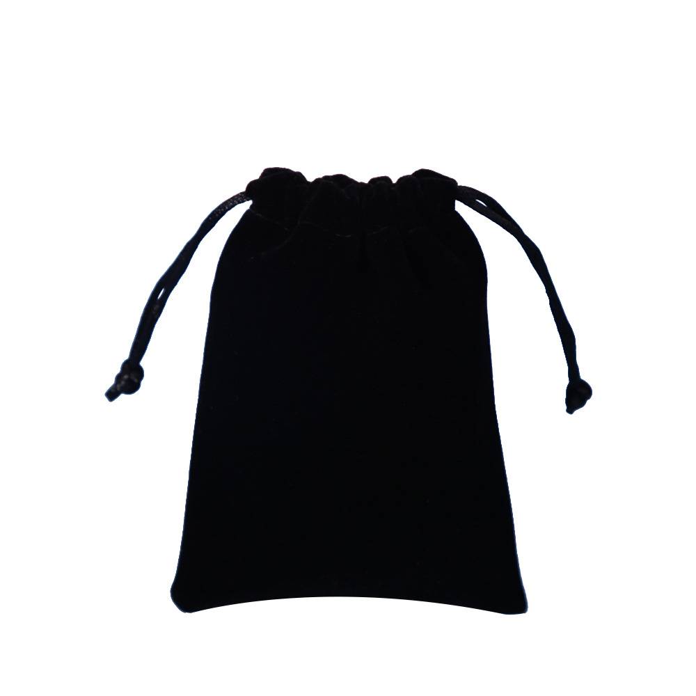 Versatile flannel drawstring pouch for accessories