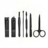 manicure set tools inside travel kit