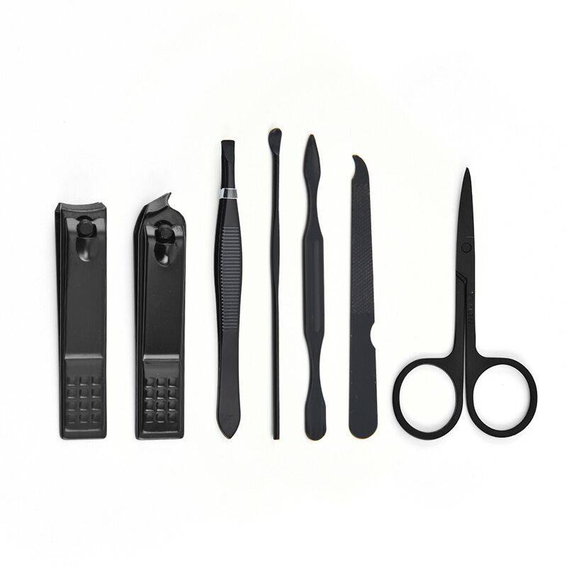 manicure set tools inside travel kit