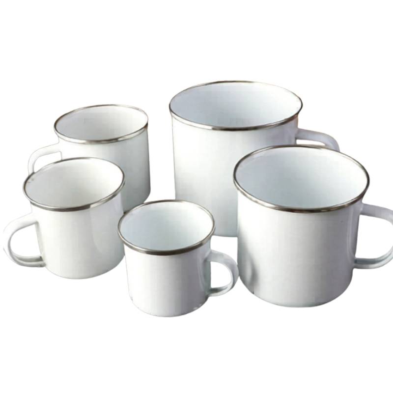 enamel mug for outdoor and travel use