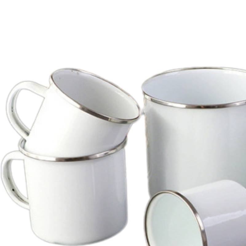 enamel metal mug for corporate gifts and branding
