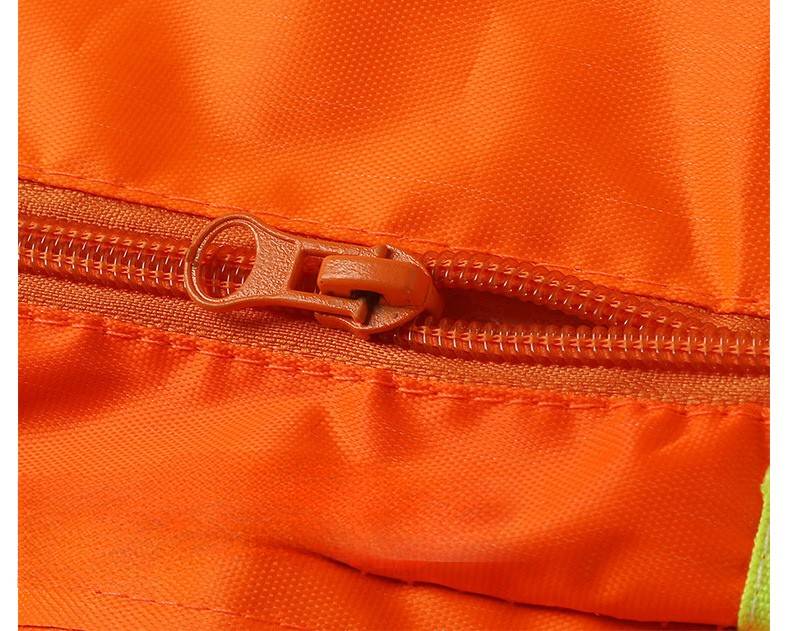 raincoat durable zipper close up