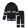 reflective raincoat for rainy weather use