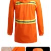 waterproof reflective raincoat for work