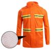 breathable lining inside raincoat