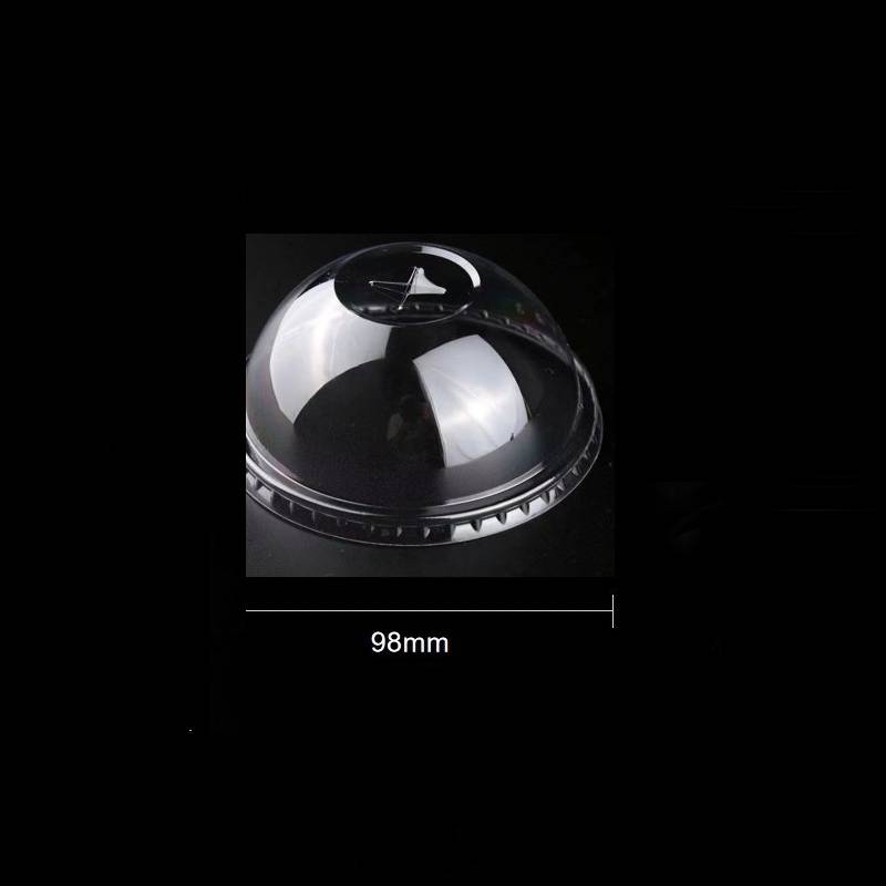 PET cup dome lid cover