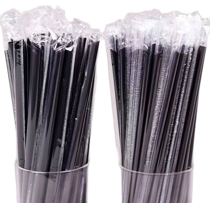 black straw for PET cup