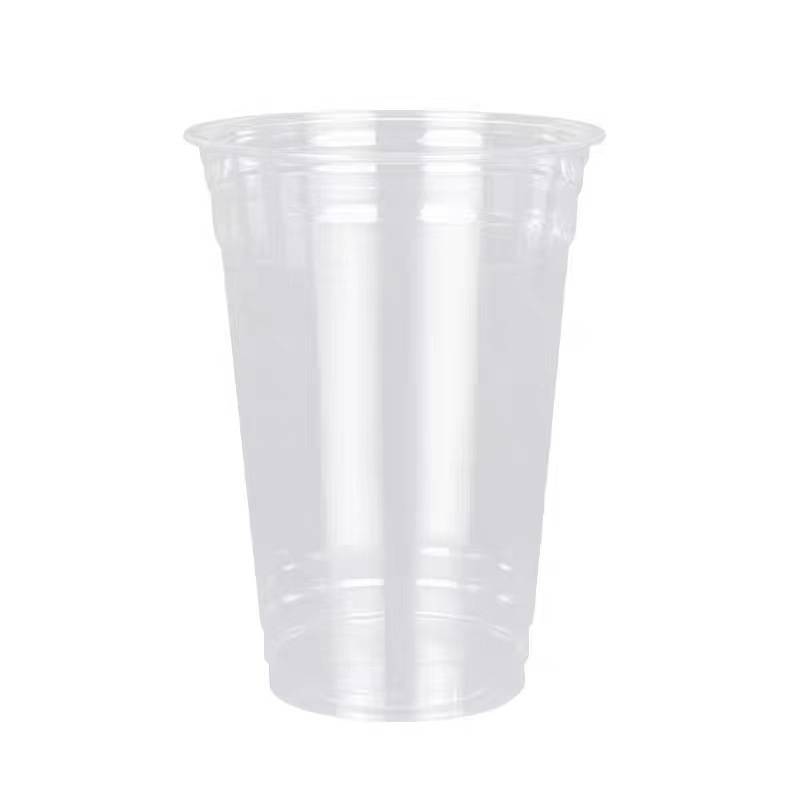 PET cup with logo printing for beverages