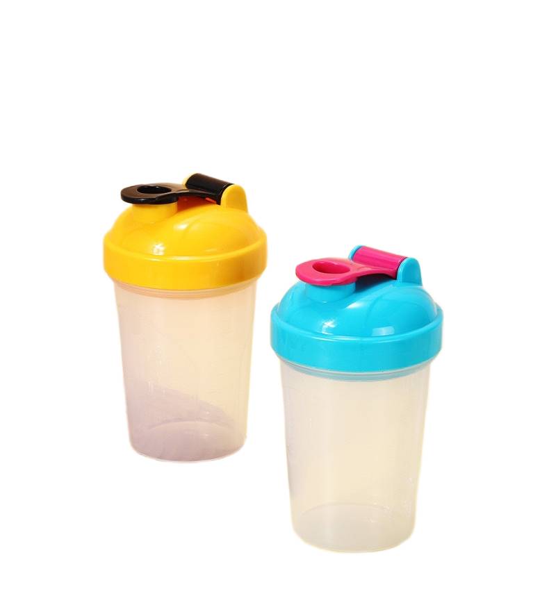 500ml plastic shaker fitness cup