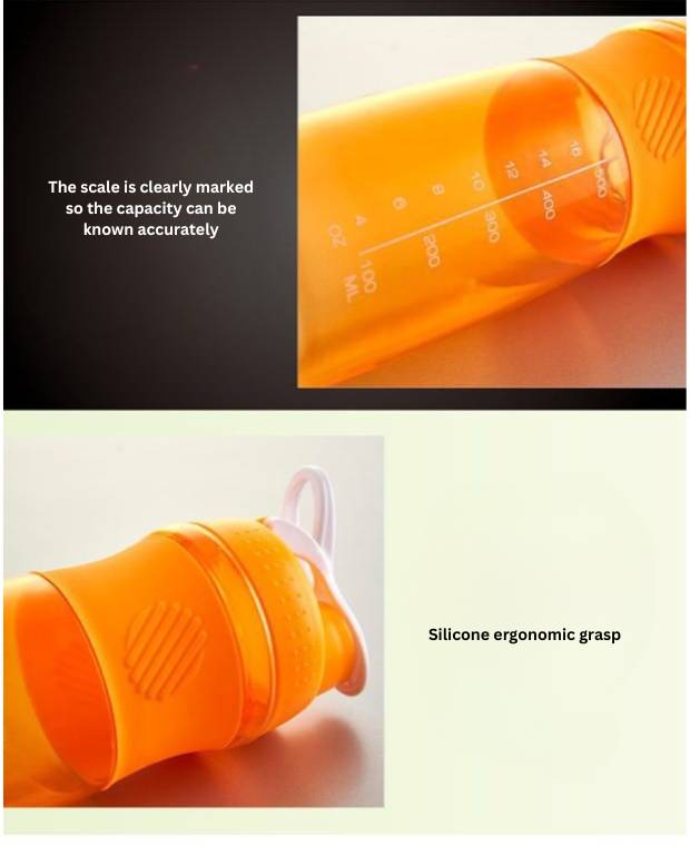 protein shaker bottle measurement scale