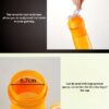 round shaker bottle comfortable grip